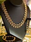 Kiara three tier chain necklace