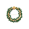 Asna emerald green gemstone bracelet