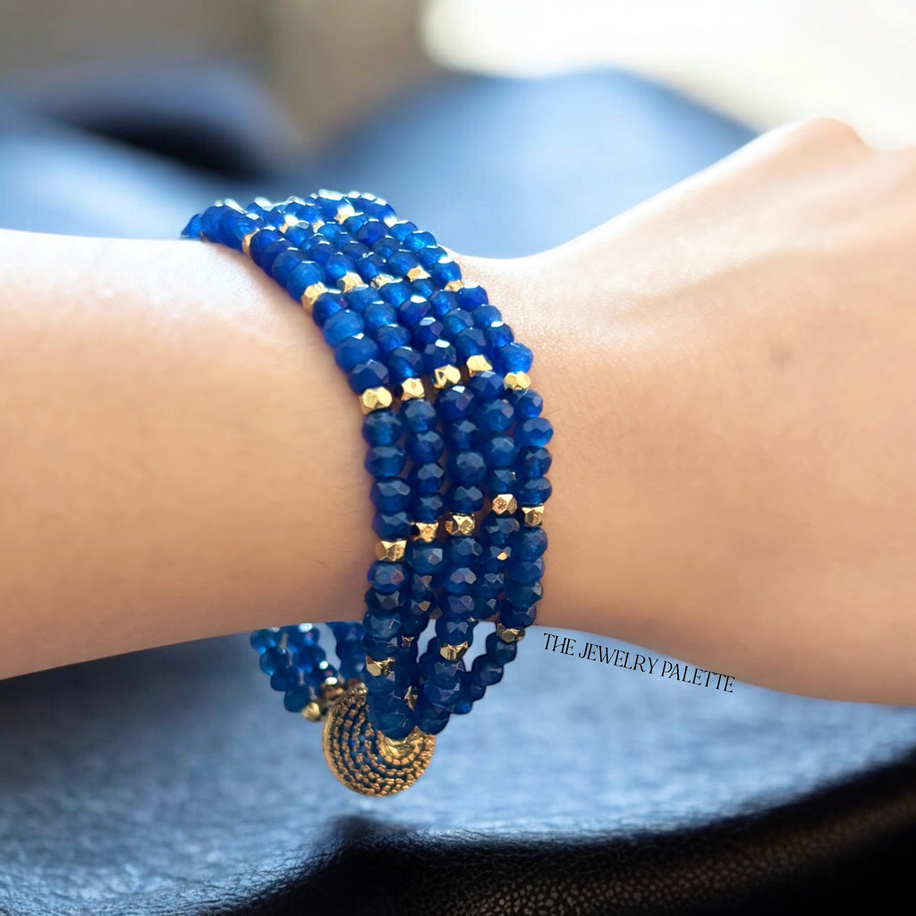 Mina multitier sapphire bracelet