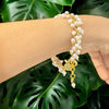 Asna white pearl bracelet