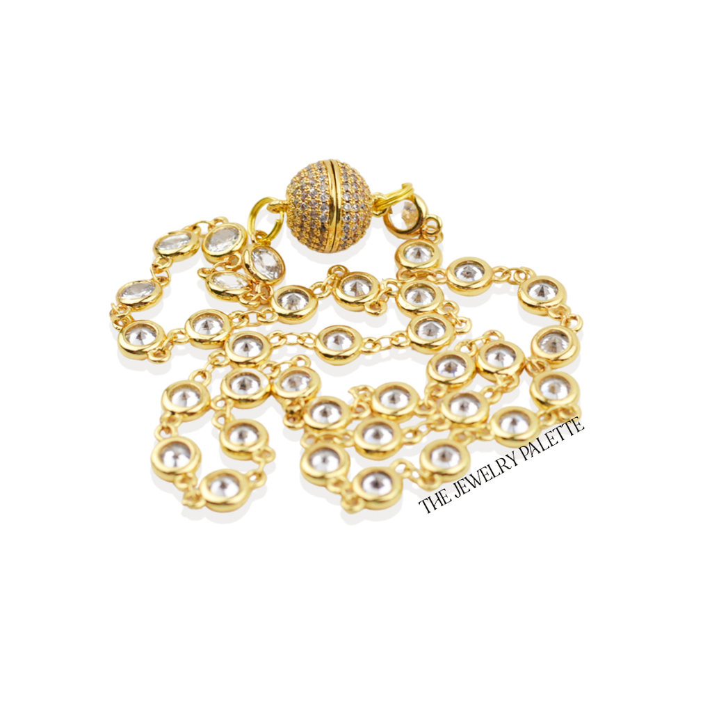 Kiara single chain choker necklace - The Jewelry Palette