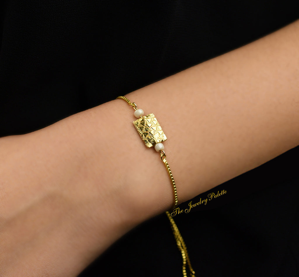 Remi gold adjustable bracelet - The Jewelry Palette
