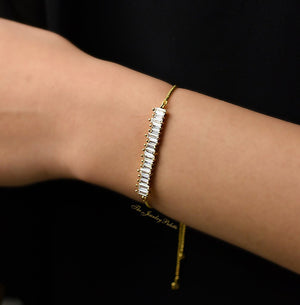 Avery zircon adjustable bracelet - The Jewelry Palette