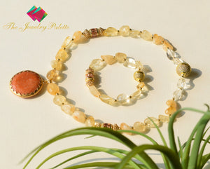 Carissa citrine bracelet - The Jewelry Palette